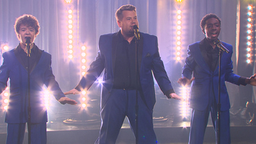 The Stranger Things Kids Are In A Motown Cover Band With James Corden